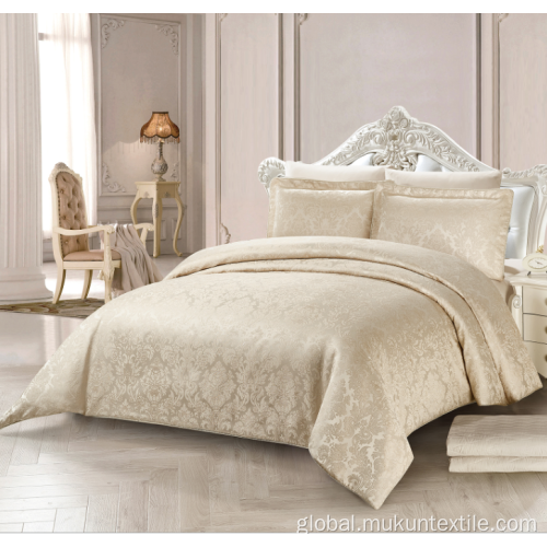 Jacuqard Comforter Set Luxury jacquard quilt bedding comforter set Supplier